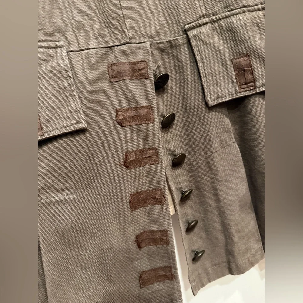 Pirates of Caribbean Captain Jack Sparrow Halloween Coat/Costume - Picture 8 of 11